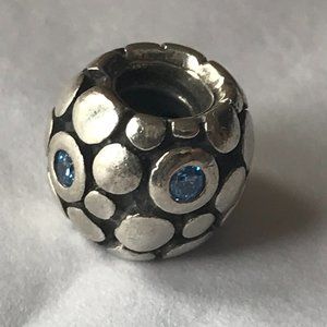 PANDORA Blue Bubbles Charm
